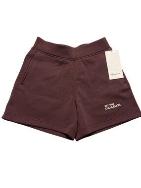 Lululemon Heavyweight Fleece Sweatshort 5" Mid-Rise Oversized Fit Goodnight Plum